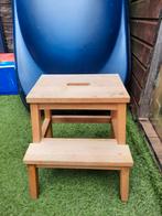 Houten trapje, Huis en Inrichting, Ophalen of Verzenden, Zo goed als nieuw, Hout