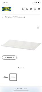 IKEA KOMPLEMENT schoenenplank 8x, Minder dan 100 cm, Ophalen of Verzenden, 50 tot 75 cm, Zo goed als nieuw