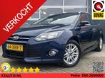 Ford Focus Wagon 1.0 EcoBoost Titanium - Navigatie - Climate, Euro 5, Gebruikt, Blauw, Origineel Nederlands