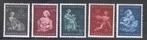 4008 - Nederland nvph 423/427 postfris Winterhulp Volksdiens, Postzegels en Munten, Postzegels | Nederland, Na 1940, Ophalen of Verzenden