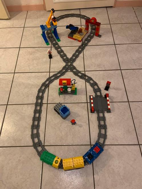 Duplo 5609 Luxe Treinset, Kinderen en Baby's, Speelgoed | Duplo en Lego, Gebruikt, Duplo, Complete set, Ophalen of Verzenden