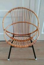 Vintage stoel rotan stoel Rohe Noordwolde stoeltje fauteuil, Ophalen, Stoel(en)