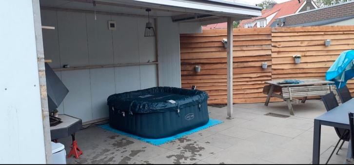 Lay-Z-Spa Ibiza opblaasbare jacuzzi, Tuin en Terras, Bubbelbaden en Hottubs, Gebruikt, Opblaasbaar, Afdekzeil, Filter, Pomp, Ophalen