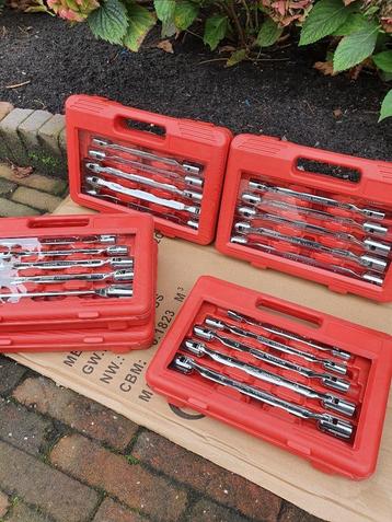Aanbieding Knik-dopsleutelset 6-delig € 17,50 per set beschikbaar voor biedingen