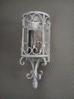 Brocante smeedijzeren Wandkandelaar, Huis en Inrichting, Lampen | Wandlampen, Ophalen