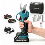 Powerdtation Elektrische Snoeischaar met 2 accu’s, Ophalen of Verzenden, Nieuw, 30 t/m 39 mm