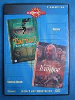 Tarzan + Young Ivanhoe (2 films op 1 DVD), Cd's en Dvd's, Dvd's | Avontuur, Boxset, Ophalen of Verzenden, Vanaf 12 jaar, Zo goed als nieuw