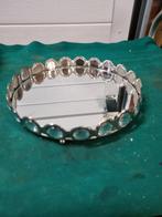 decoratie blad spiegel met stenen, Huis en Inrichting, Woonaccessoires | Overige, Ophalen of Verzenden, 'T Olde Gre-j, Info@toldegrej.nl