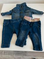 1 spijkerjasje en 2 spijkerbroekjes mt 50, Ophalen of Verzenden, Zo goed als nieuw, Meisje