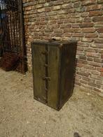 oude hutkoffer met lades en 10 hangers koffer reiskoffer, Antiek en Kunst, Curiosa en Brocante, Ophalen