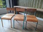 Vintage Kinderstoelen Set van 3, Ophalen