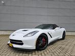 Chevrolet CORVETTE C7 8 versnelling 6.2 v8 Leder Camera Navi, Automaat, Gebruikt, Overige carrosserieën, Wit