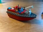 Leuke Lego City Brandweerboot set 60213 - Brand aan de kade, Ophalen of Verzenden, Zo goed als nieuw, Complete set, Lego