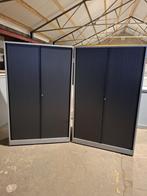 Stevige Ahrend roldeurkasten grijs/zwart, Huis en Inrichting, Kasten | Roldeurkasten en Archiefkasten, Ophalen, Gebruikt, 100 tot 150 cm