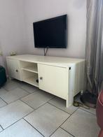 Tv Meubel Wit Jan des Bouvrie, Huis en Inrichting, Kasten | Televisiemeubels, Ophalen, Overige materialen, Gebruikt, 100 tot 150 cm