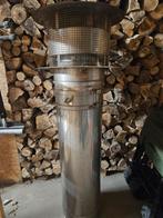 Kachelbus 200mm, Doe-het-zelf en Verbouw, Buizen en Afvoer, Ophalen of Verzenden, Rvs, Minder dan 2 meter, 80 mm of meer