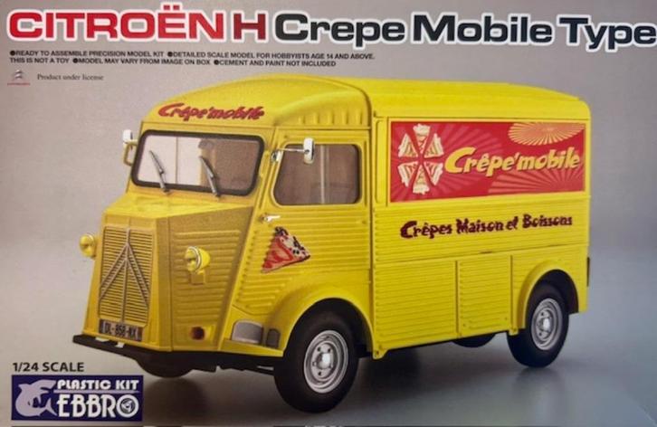 Coelianmodels, Ebbro 25010, Citroën Type H, 1/24, € 44,99, Hobby en Vrije tijd, Modelbouw | Auto's en Voertuigen, Nieuw, Auto