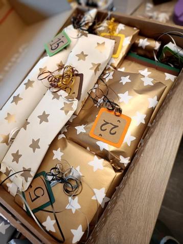 Gevulde adventskalender voor sterrenmama`s beschikbaar voor biedingen