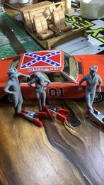 General lee,bo luke en daisy duke 1/18 figuren dukes of hazz, Hobby en Vrije tijd, Nieuw, Overige typen, Ophalen of Verzenden