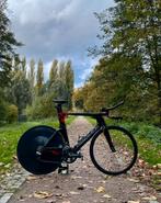 Ridley Fast Triatlonfiets – Maat M – Ultegra Di2, Carbon, Zo goed als nieuw, Meer dan 20 versnellingen, 53 tot 57 cm
