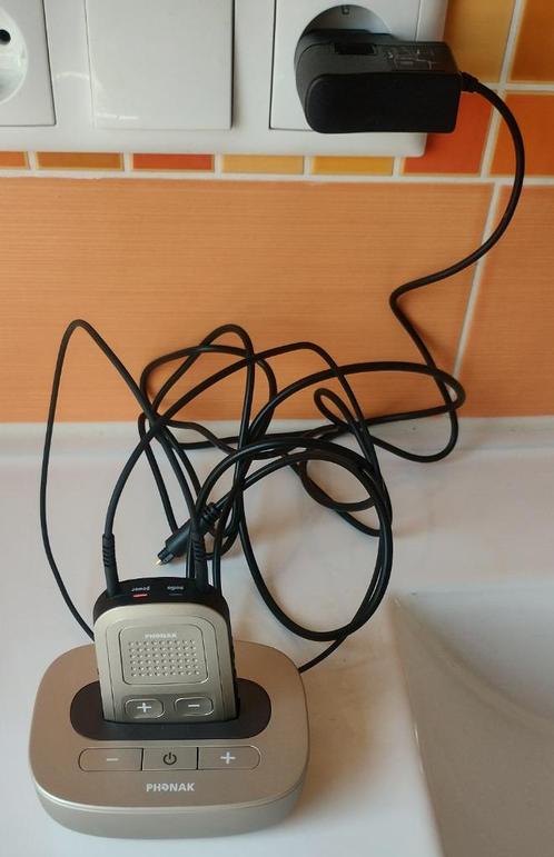 Phonak ComPilot II en afstandsbediening en Phonak TVlink II, Audio, Tv en Foto, Televisie-accessoires, Zo goed als nieuw, Ophalen of Verzenden