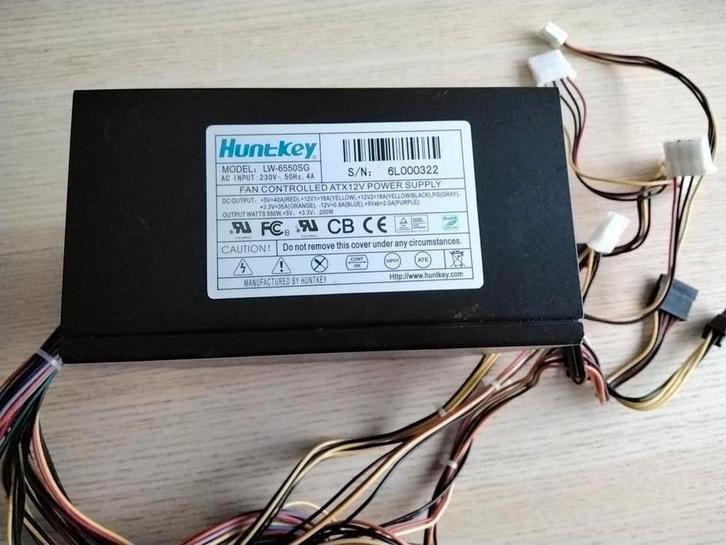 ATX voeding 550W, Computers en Software, Interne voedingen, Gebruikt, Ophalen of Verzenden