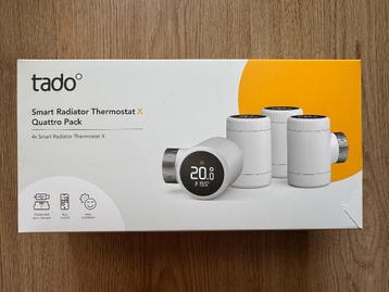 6x Nieuwe Tado X Slimme Radiator Thermostaten (NIEUW) beschikbaar voor biedingen