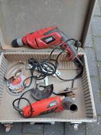 Boormachine + Haakseslijper samen, Ophalen of Verzenden, Gebruikt, Minder dan 700 watt, Haakse handslijpmachine