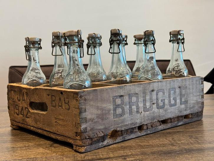 ww2 kratje 1942 met Carlsberg flesjes, Verzamelen, Militaria | Tweede Wereldoorlog, Overige soorten, Kist of Geocache, Duitsland