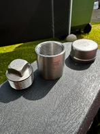 RVS stoppen, doppen en sokken 1”, Minder dan 30 cm, Overige typen, Nieuw, Minder dan 60 cm