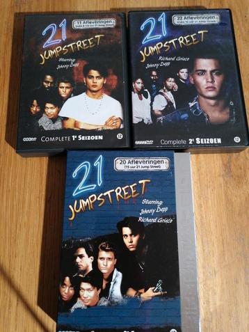 21 Jump street seizoenen 1, 2 & 3 op Dvd + NL ondertiteling. beschikbaar voor biedingen