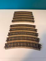 Märklin M-rails 5100 - 1/1 bocht, Hobby en Vrije tijd, Modeltreinen | H0, Overige merken, Wisselstroom, Gebruikt, Rails