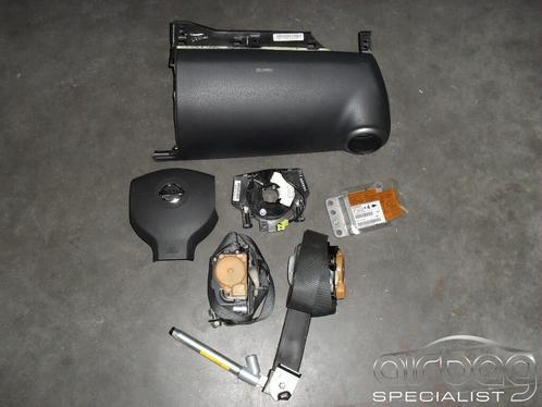 Complete airbag set Nissan Note model 2006-2010, Auto-onderdelen, Dashboard en Schakelaars, Nissan, Gebruikt, Ophalen of Verzenden