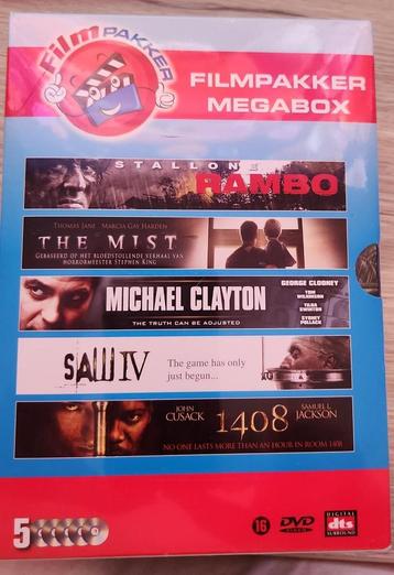 Rambo / Mist / Michael Clayton / Saw IV / 1408 beschikbaar voor biedingen