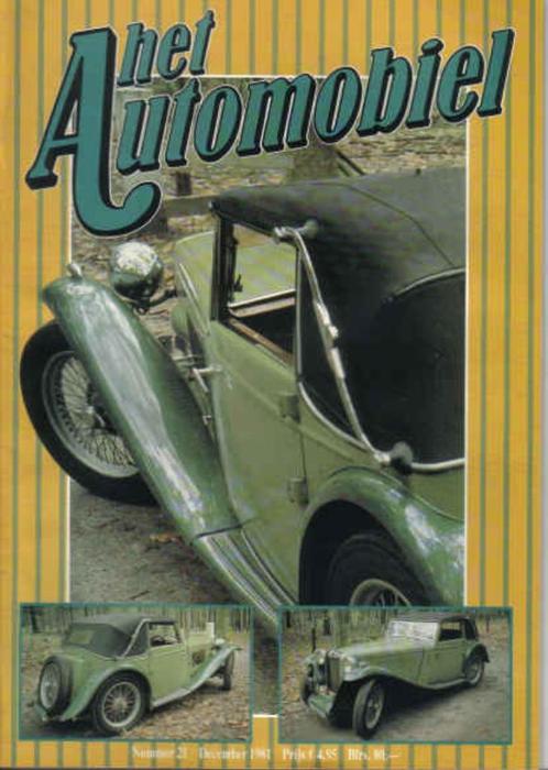 Automobiel 21 1981 : MG Tickford - Tickford Salmons & Sons, Boeken, Auto's | Folders en Tijdschriften, Gelezen, Algemeen, Ophalen of Verzenden