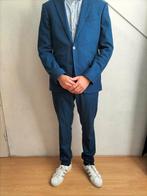 Donkerblauw heren kostuum colbert met pantalon, Ophalen of Verzenden, Zo goed als nieuw, Maat 46 (S) of kleiner, Blauw