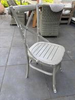 Riviera Maison keukenstoel grijs, Huis en Inrichting, Stoelen, Overige materialen, Ophalen of Verzenden, Zo goed als nieuw, Eén