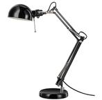 IKEA FORSA Bureaulamp zwart - Nieuw in Doos!, Ophalen, Nieuw, Metaal