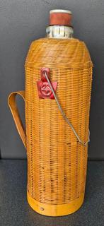 Vintage Bamboe Thermosfles, Ophalen