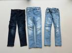 3 spijkerbroeken maat 128, Ophalen of Verzenden, Zo goed als nieuw, Maat 128