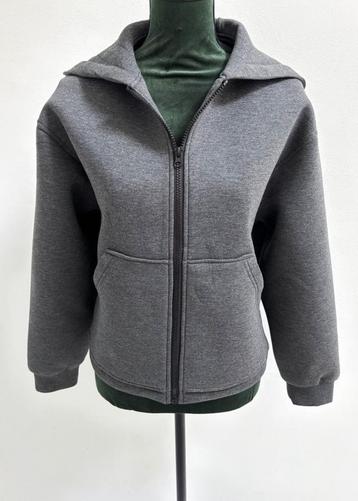 NIEUW! Stradivarius gevoerd scuba vest jas capuchon grijs XS beschikbaar voor biedingen