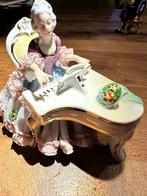 Dresden beeld,rococo stijl, Ophalen of Verzenden, Gebruikt, Dier