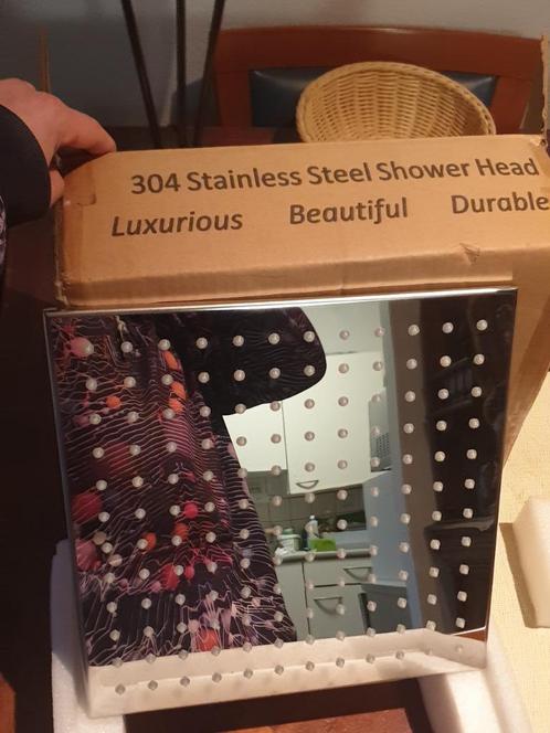 Nieuw: Hydroelektrische douchekop van rvs, Huis en Inrichting, Badkamer | Badtextiel en Accessoires, Nieuw, Overige typen, Overige kleuren