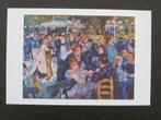 Renoir - Le Moulin de la Galette 1876; ansichtkaart, Verzamelen, Ophalen of Verzenden, Ongelopen, Cultuur en Media