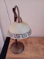 2 mooie staande lampen te koop, Ophalen, Gebruikt, Glas