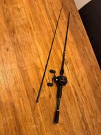 Complete reel hengel, Watersport en Boten, Hengelsport | Algemeen, Ophalen of Verzenden, Zo goed als nieuw, Complete hengel