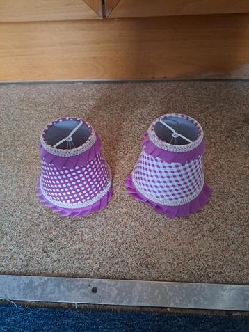 2 Leuke Lampenkappen - 12 cm beschikbaar voor biedingen