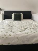 Tweepersonsbed met Matras, Huis en Inrichting, Slaapkamer | Bedden, Ophalen, 90 cm, Eenpersoons, Zwart