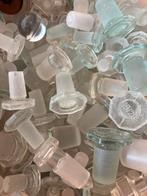 Heel veel glazen doppen antiek karaf, Antiek en Kunst, Antiek | Glas en Kristal, Ophalen of Verzenden