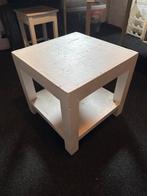 Houten bijzettafel /salontafel, Gebruikt, Vierkant, 55 tot 75 cm, Hout